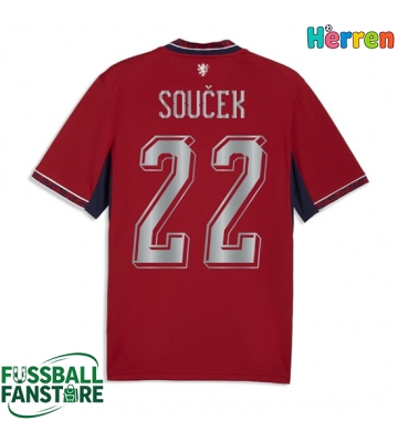 Tschechische Republik Tomas Soucek #22 Replik Heimtrikot WM 2026 Kurzarm